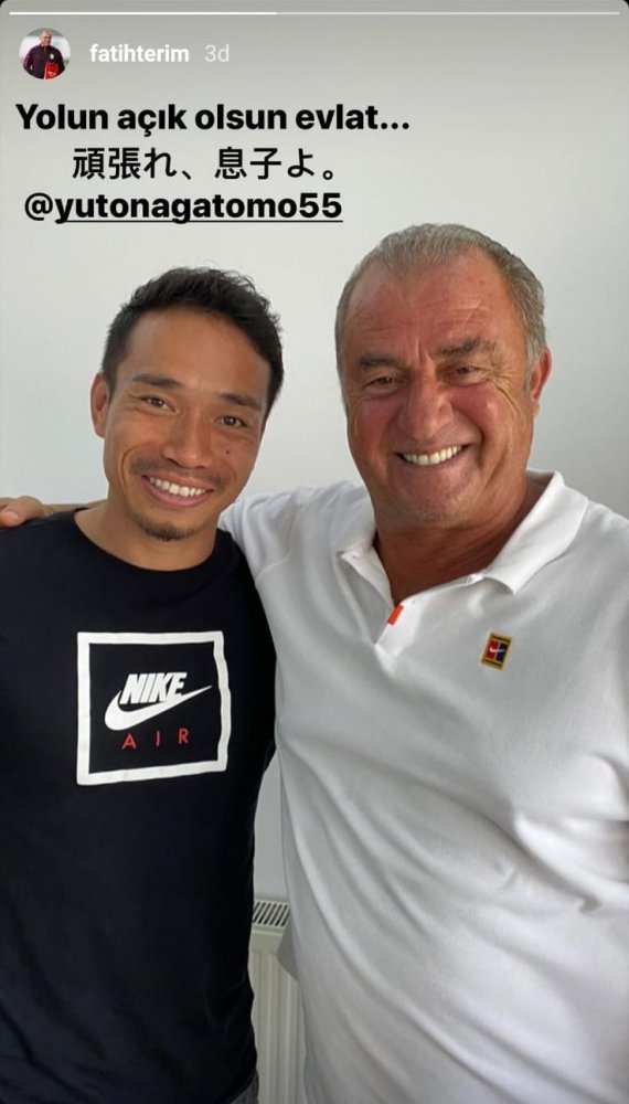 Fatih Terim’den Nagatomo’ya veda